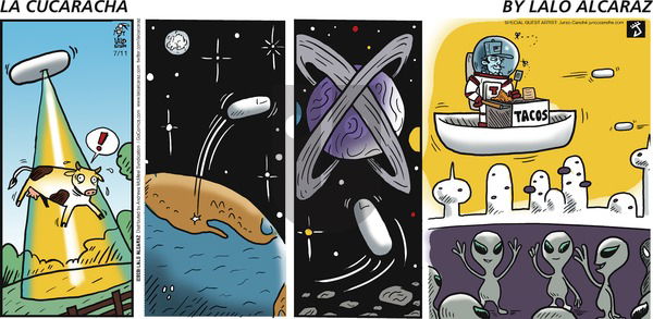 La Cucaracha on Sunday July 11, 2021 Comic Strip