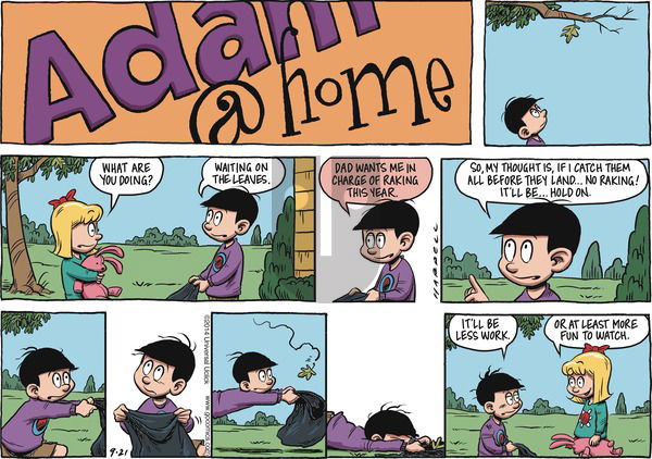 Adam@Home on Sunday September 21, 2014 Comic Strip