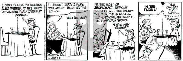 Grand Avenue on Wednesday February 2, 2000 Comic Strip