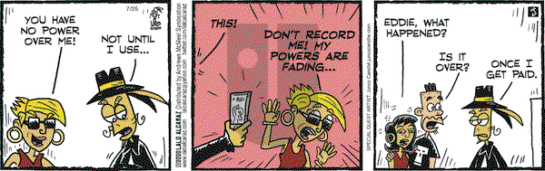 La Cucaracha on Saturday July 25, 2020 Comic Strip