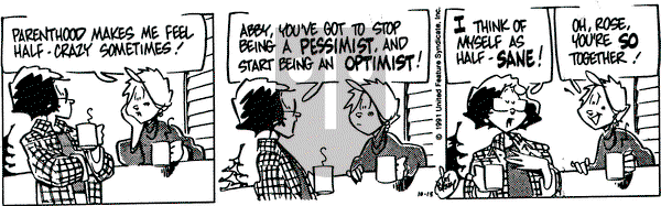 Rose is Rose on Tuesday October 15, 1991 Comic Strip