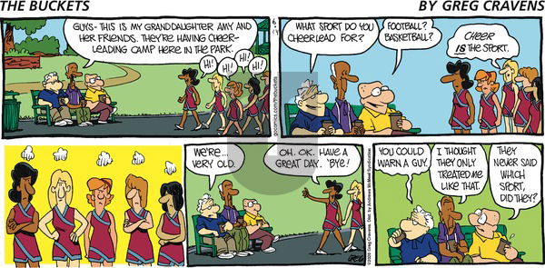 The Buckets on Sunday June 14, 2020 Comic Strip
