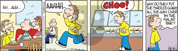 Drabble on Friday July 25, 2014 Comic Strip