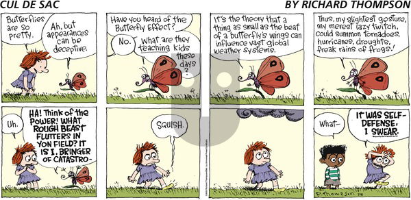 Cul de Sac on Sunday July 6, 2008 Comic Strip