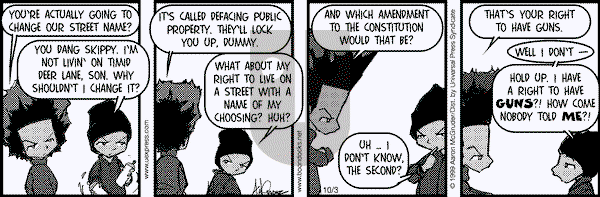 The Boondocks on Friday May 6, 2011 Comic Strip