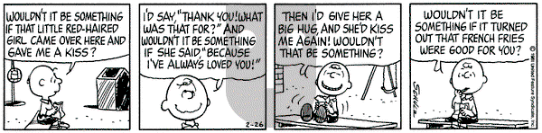 Peanuts on Thursday February 26, 1981 Comic Strip
