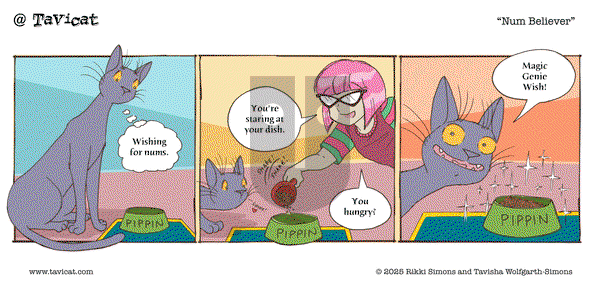 @Tavicat on Wednesday February 19, 2025 Comic Strip