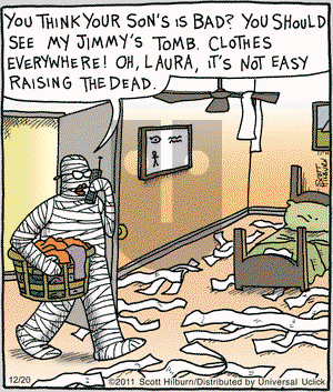 The Argyle Sweater on Tuesday December 20, 2011 Comic Strip