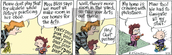 Cul de Sac on Wednesday March 19, 2025 Comic Strip