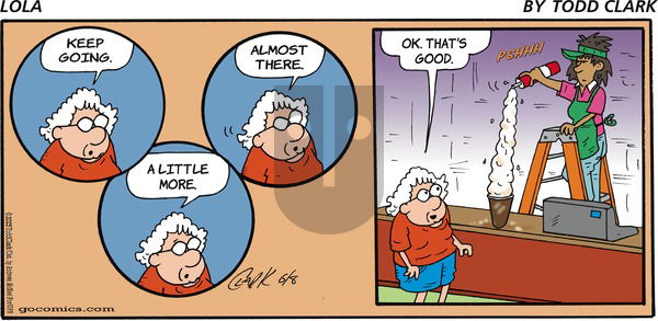 Lola on Sunday June 8, 2025 Comic Strip