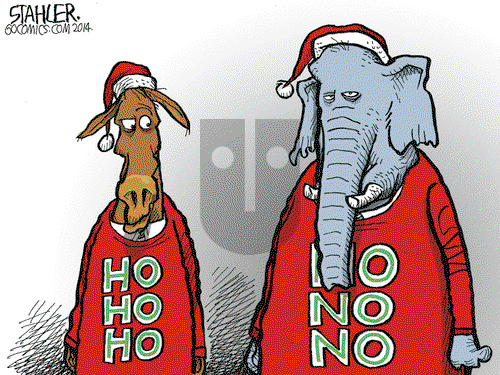 Jeff Stahler on Wednesday December 3, 2014 Comic Strip