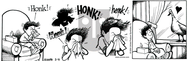 Grand Avenue on Tuesday March 16, 2004 Comic Strip