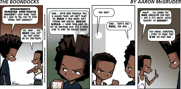 The Boondocks - Sunday May 29, 2011 Comic Strip