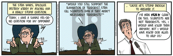 The Boondocks on Monday September 6, 2004 Comic Strip