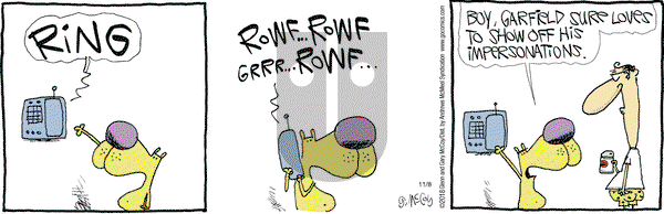 The Duplex on Thursday November 8, 2018 Comic Strip