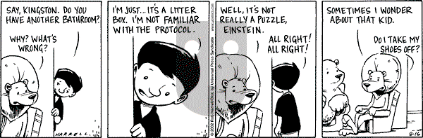 Big Top on Friday August 16, 2002 Comic Strip