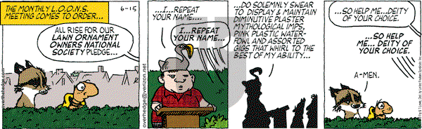 Over the Hedge on Tuesday June 15, 2010 Comic Strip