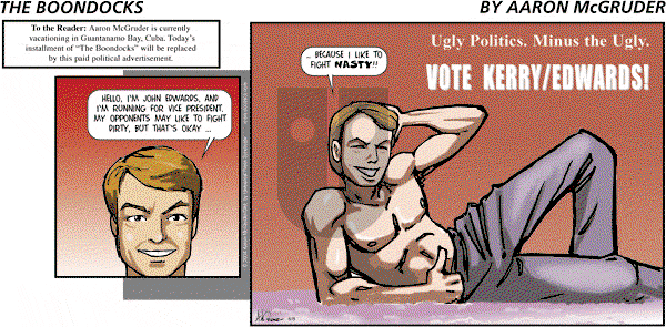 The Boondocks - Sunday August 8, 2004 Comic Strip