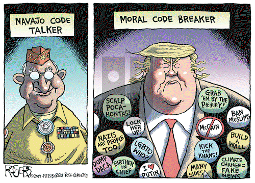 Rob Rogers on Thursday November 30, 2017 Comic Strip