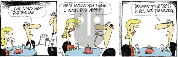 The Duplex on Wednesday February 1, 2017 Comic Strip