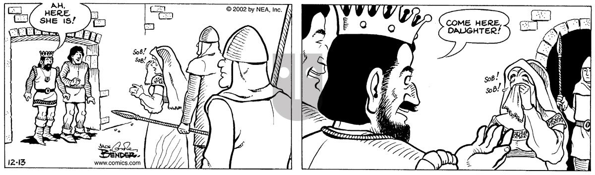 Alley Oop - Friday December 13, 2002 Comic Strip