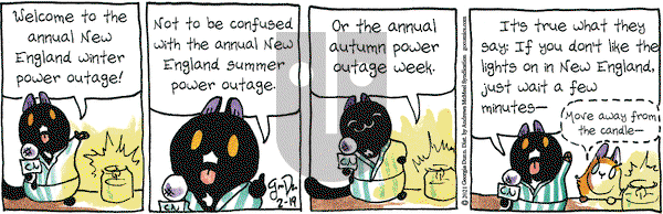 Breaking Cat News on Friday February 19, 2021 Comic Strip