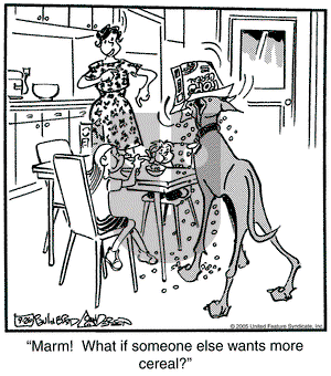 Marmaduke - Monday September 26, 2005 Comic Strip