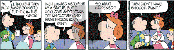 Drabble on Saturday July 13, 2013 Comic Strip