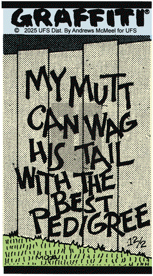 Graffiti on Tuesday December 2, 2025 Comic Strip