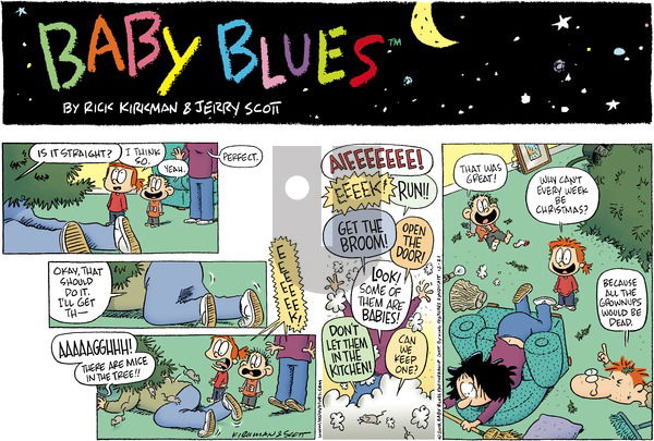 Baby Blues on Sunday December 21, 2008 Comic Strip