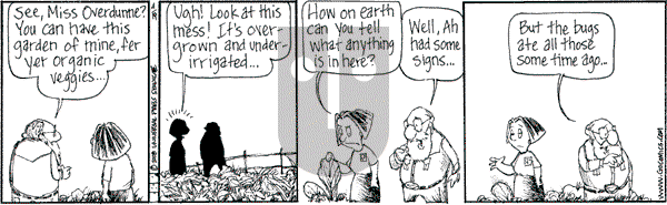 The Elderberries - Saturday April 19, 2008 Comic Strip
