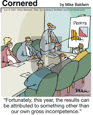 Cornered on Monday May 3, 2021 Comic Strip