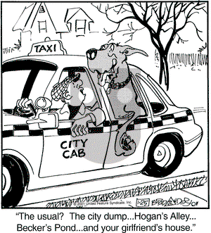 Marmaduke on Thursday January 25, 2001 Comic Strip