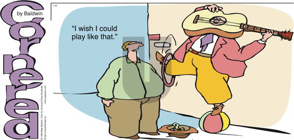 Cornered on Sunday January 25, 1998 Comic Strip
