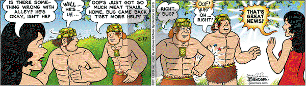 Alley Oop on Friday February 17, 2017 Comic Strip