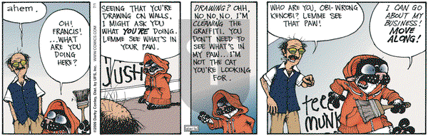Get Fuzzy on Wednesday July 1, 2009 Comic Strip