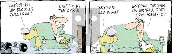 The Duplex on Thursday March 20, 2003 Comic Strip