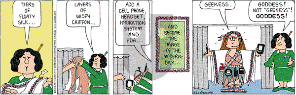 Cathy Classics on Tuesday March 25, 2003 Comic Strip