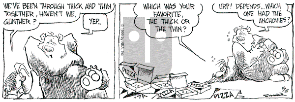 The Grizzwells on Thursday October 28, 1999 Comic Strip
