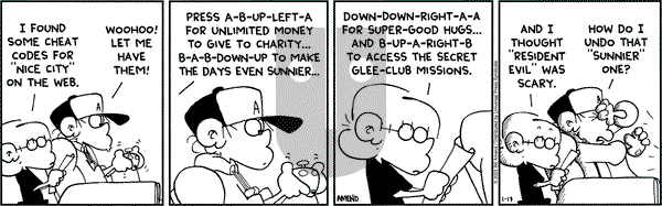 FoxTrot on Friday January 17, 2003 Comic Strip