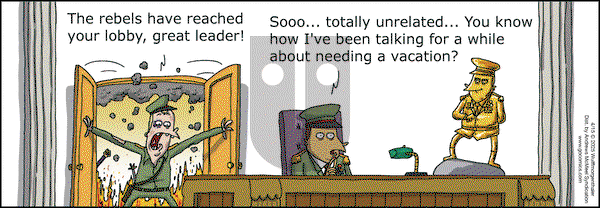 WuMo on Tuesday April 15, 2025 Comic Strip
