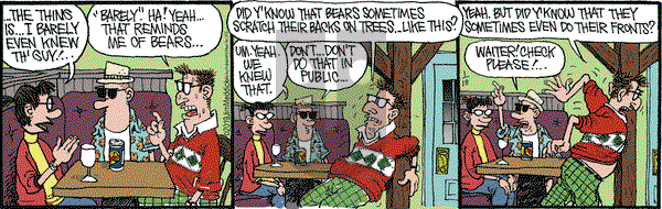 Monty on Friday January 18, 2019 Comic Strip