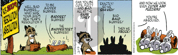 Over the Hedge on Monday December 14, 2009 Comic Strip