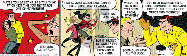 Rip Haywire on Wednesday January 30, 2019 Comic Strip