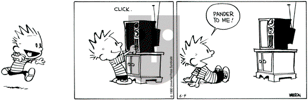 Calvin and Hobbes on Monday June 4, 1990 Comic Strip