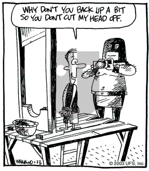 Reality Check on Thursday January 23, 2003 Comic Strip