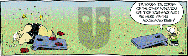 The Buckets - Saturday January 25, 2020 Comic Strip