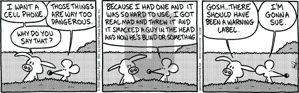 Pearls Before Swine on Saturday December 28, 2002 Comic Strip