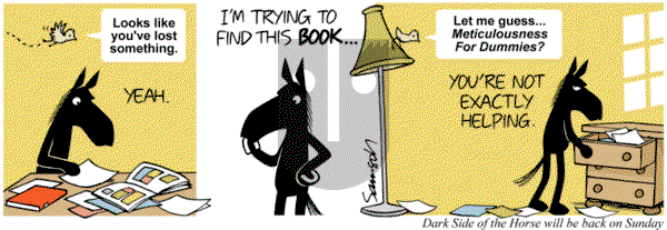 Dark Side of the Horse on Friday April 25, 2014 Comic Strip