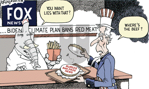Robert Ariail on Thursday April 29, 2021 Comic Strip